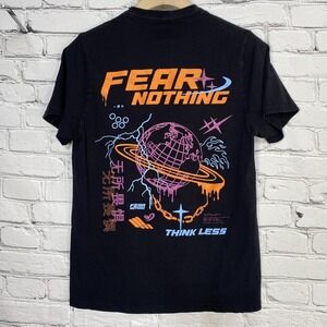 Cornerstore Bodega Men's T Shirt Size S‎ Fear Nothing Think Less Black Graphic